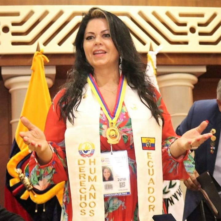 Ivani Serebrenic - Discursando como Chanceler da Paz Mundial